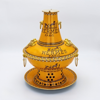 景泰蓝炭锅-爱马仕