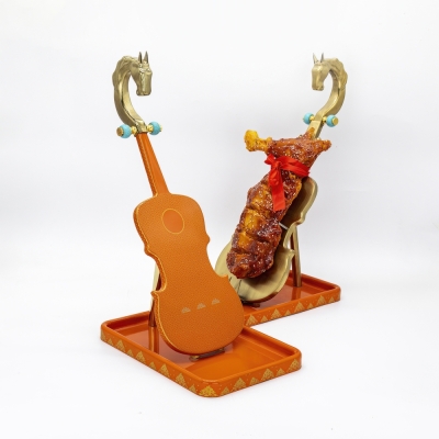 马头琴烤羊腿创意立架